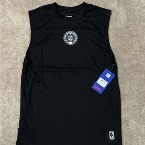 NBA Black Sleeveless Men's Tank Top